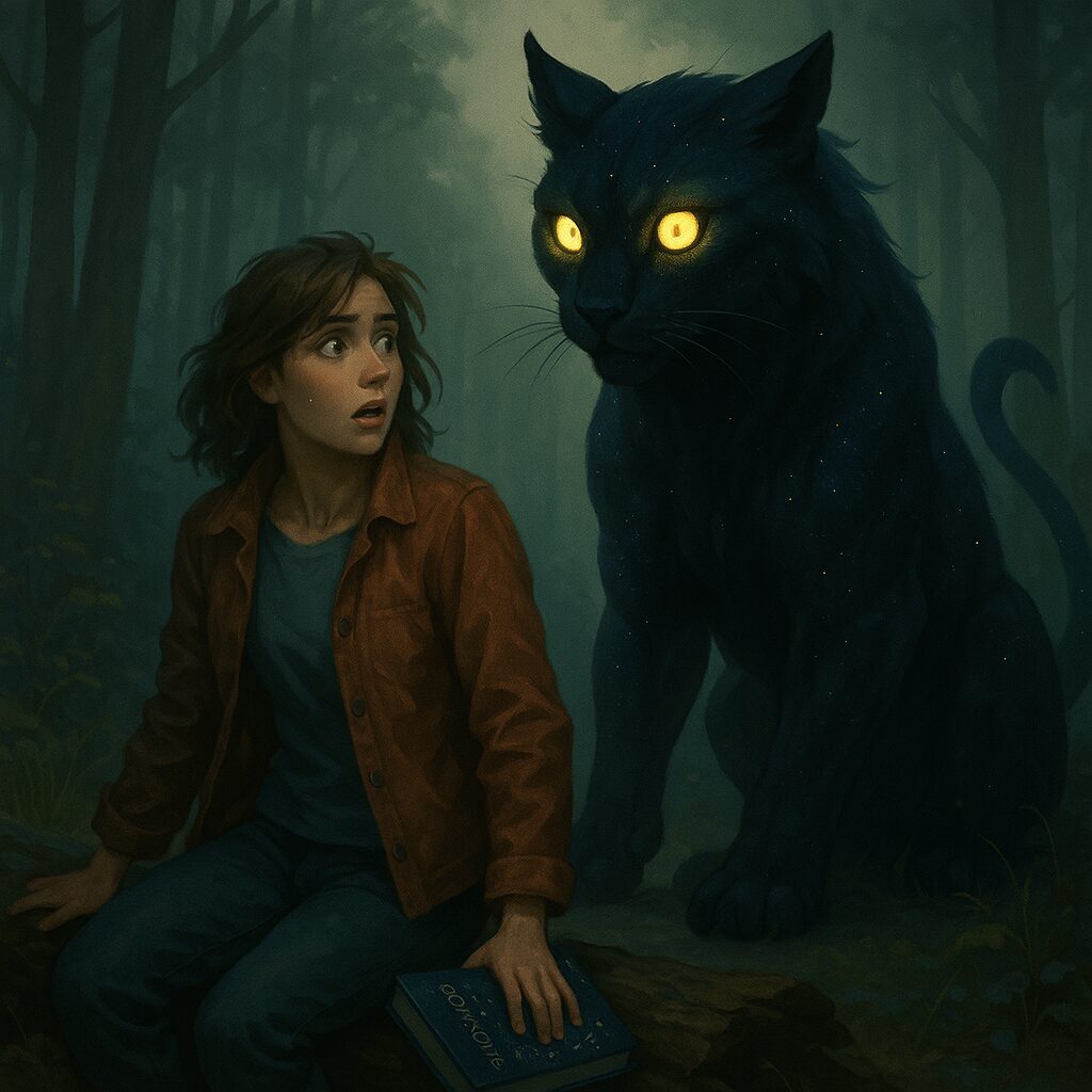 Elena Voss meets Cath Palug in forest
